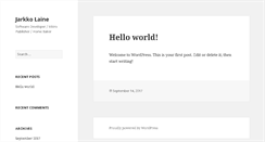 Desktop Screenshot of jarkkolaine.com
